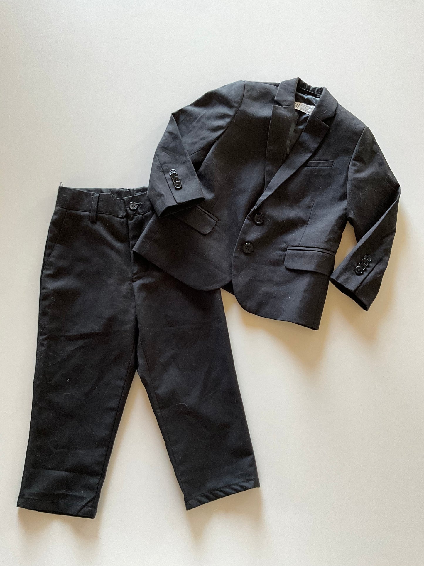 2pc Black Suit