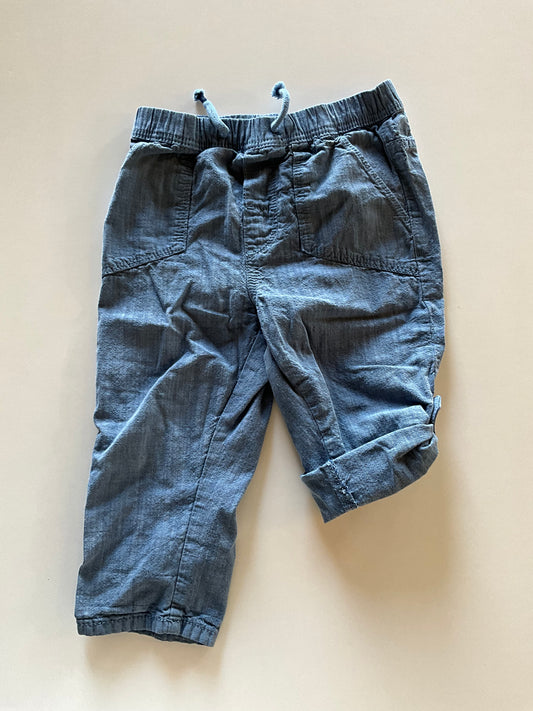 Chambray Pants