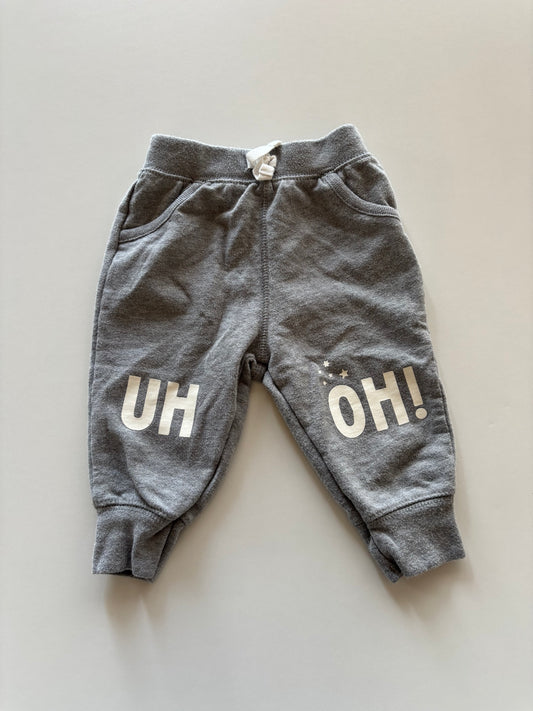 Grey Uh Oh Joggers