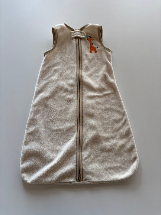 Tan Fleece Giraffe Sleepsack