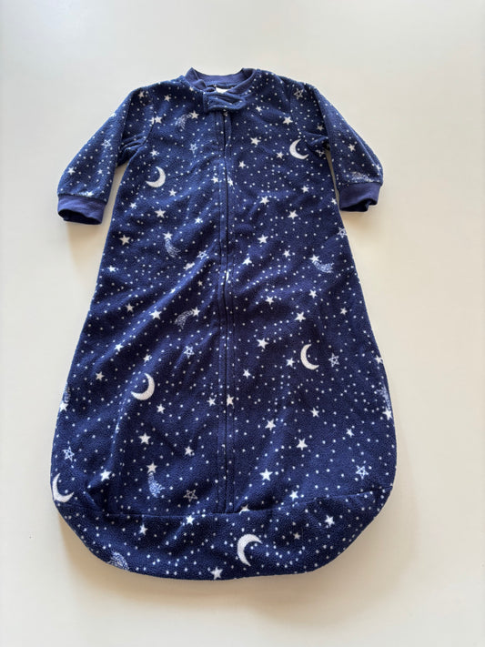 Navy Stars Fleece Sleepsack