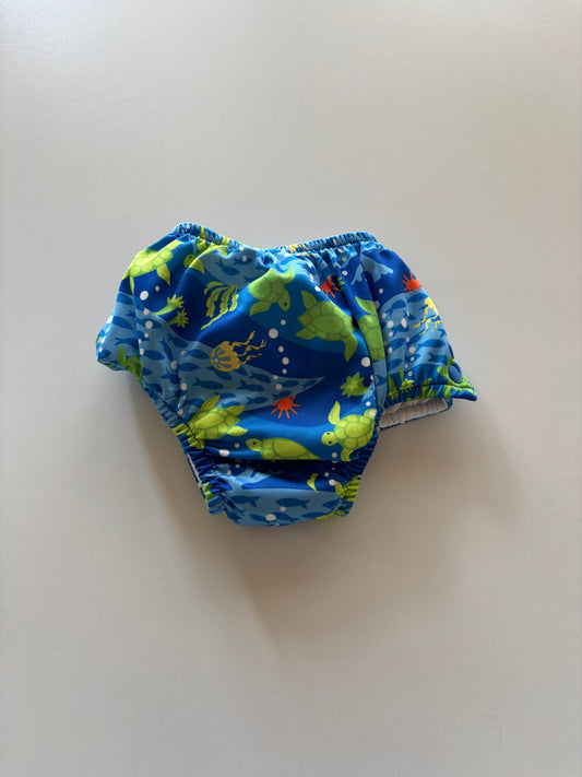 Blue Turtles Swim Diaper