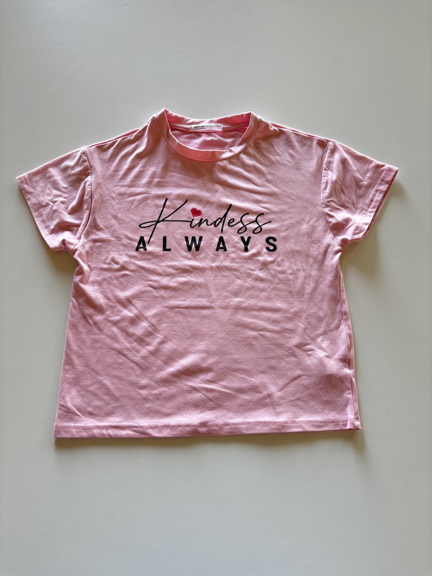 Pink Kindness Always Cropped Tee