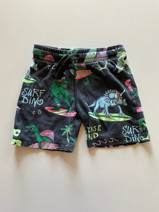 Dinosaur Surfer Shorts