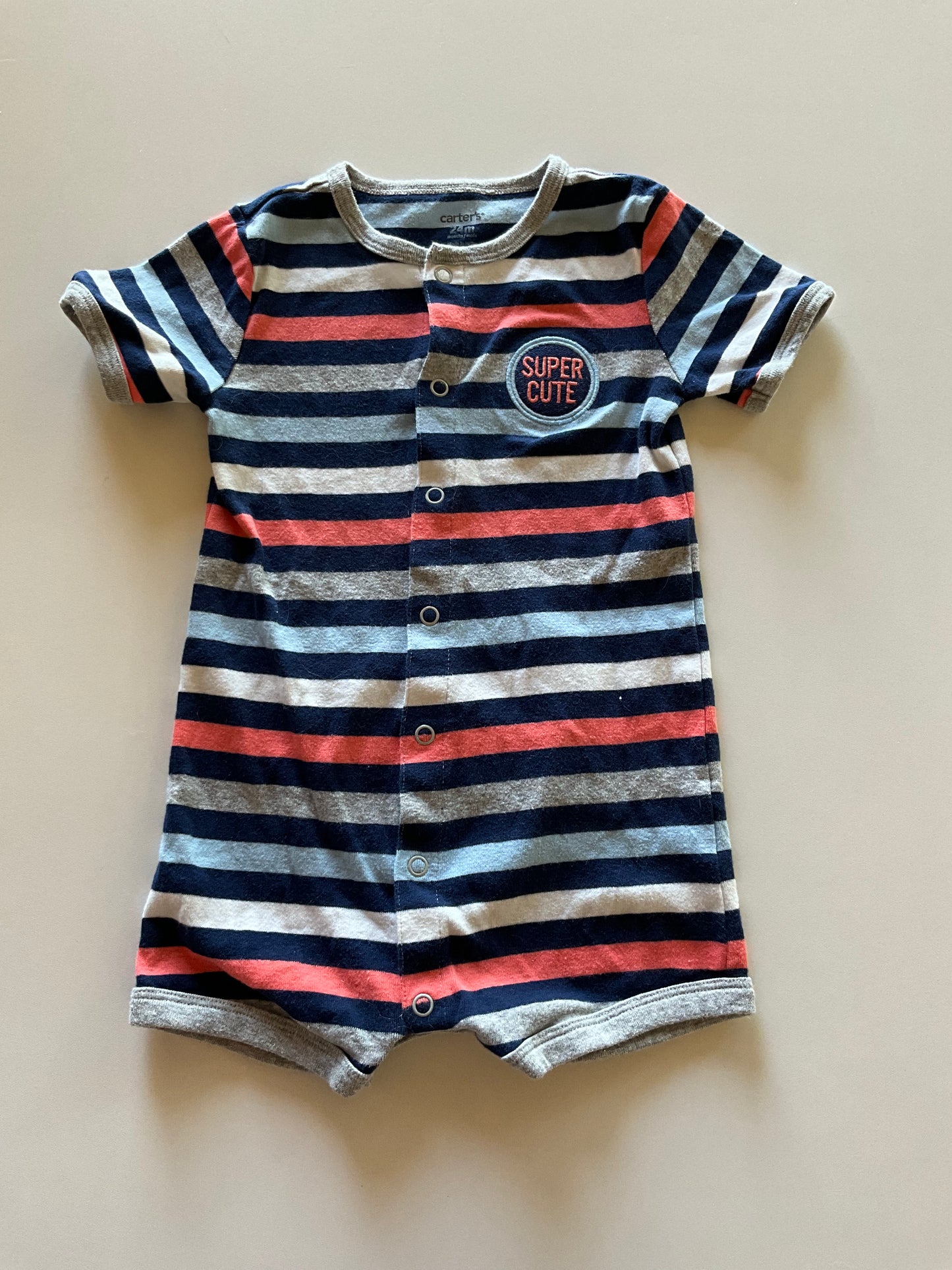Striped Romper