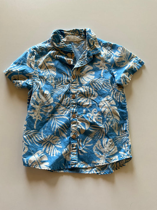 Blue Hawaiian Shirt