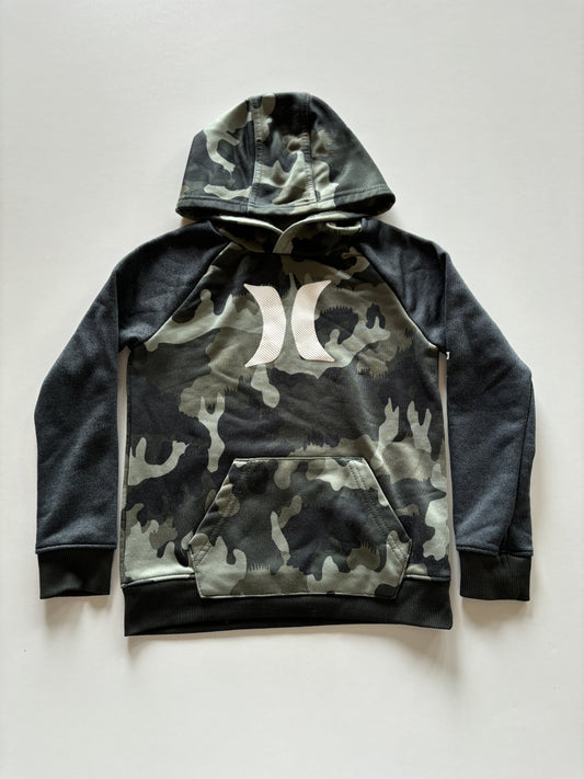 Green Camo & Grey Hoodie