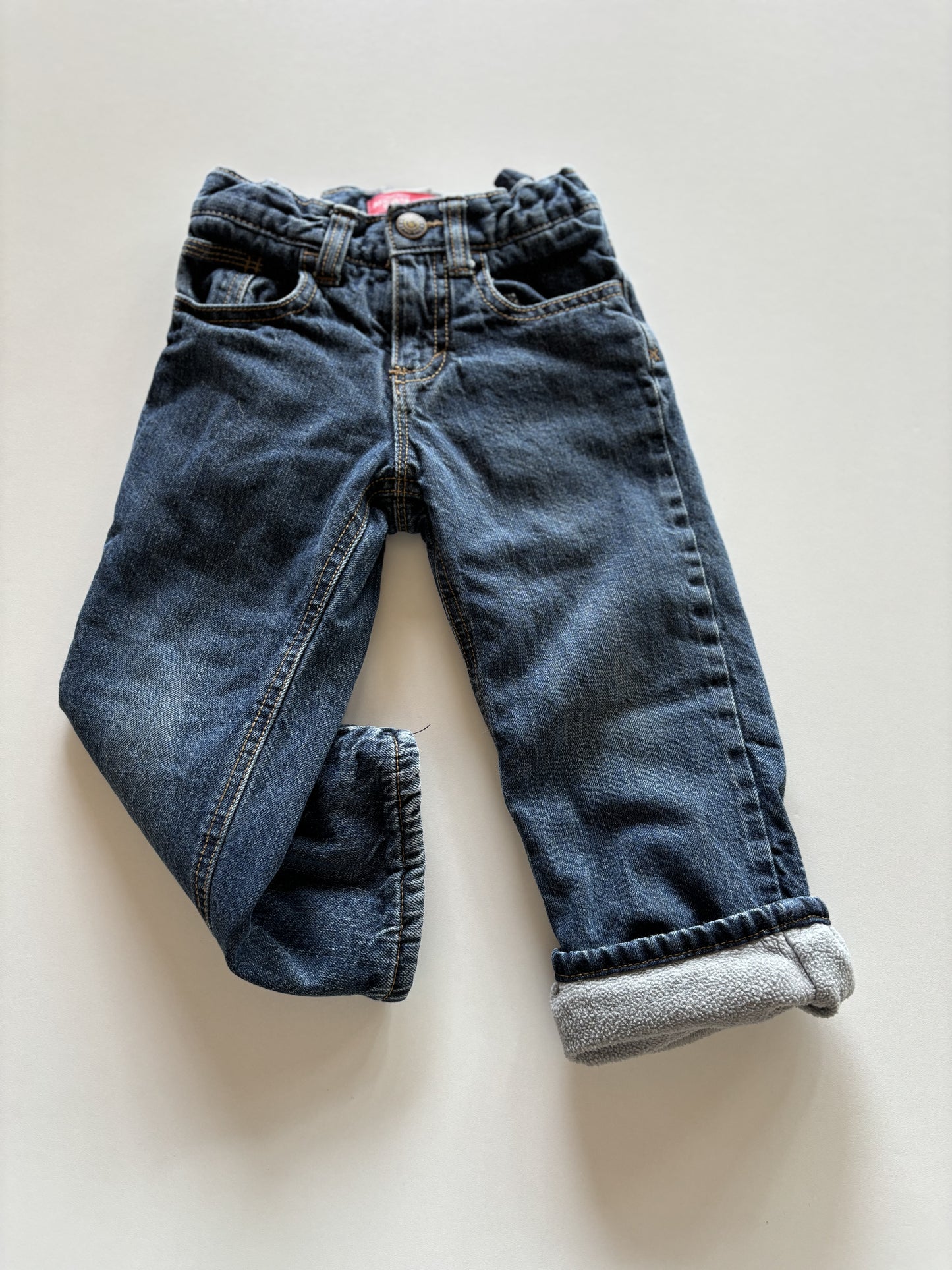 Fleece Lined Denim