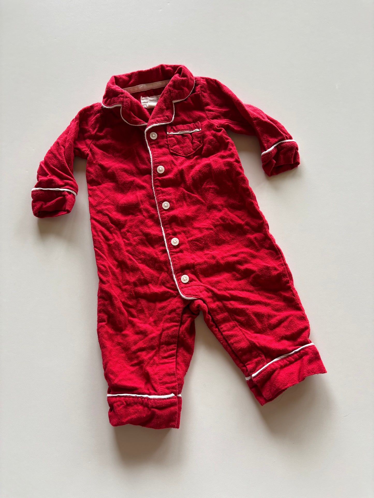 Red Button Up Sleeper