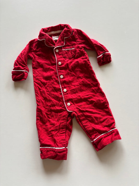 Red Button Up Sleeper