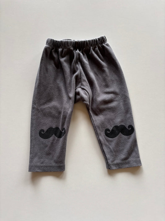 Grey Mustache Pants