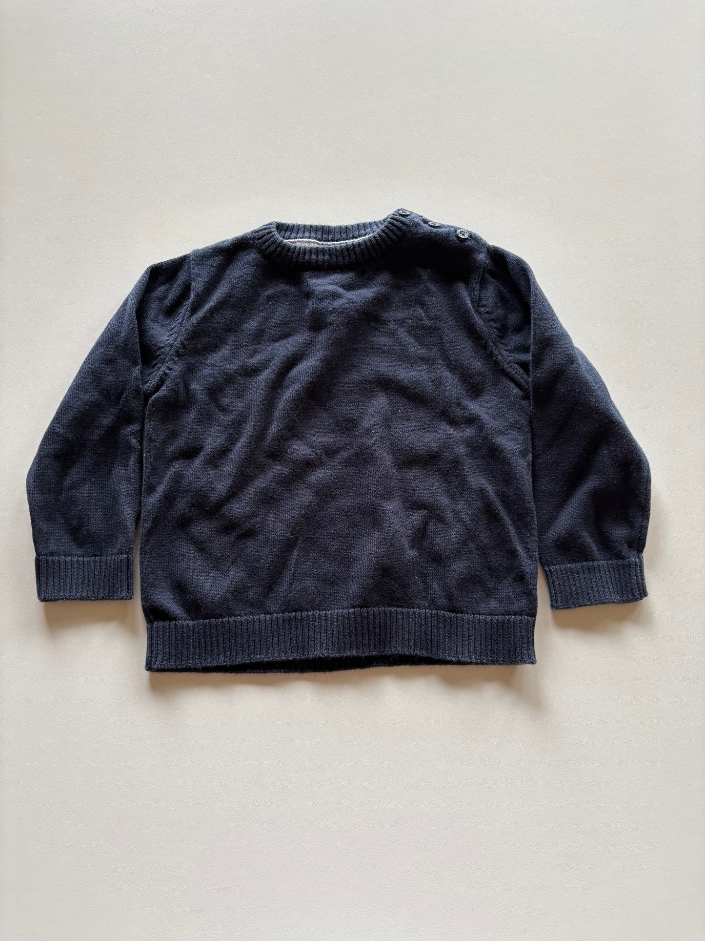 Navy Crewneck Sweater