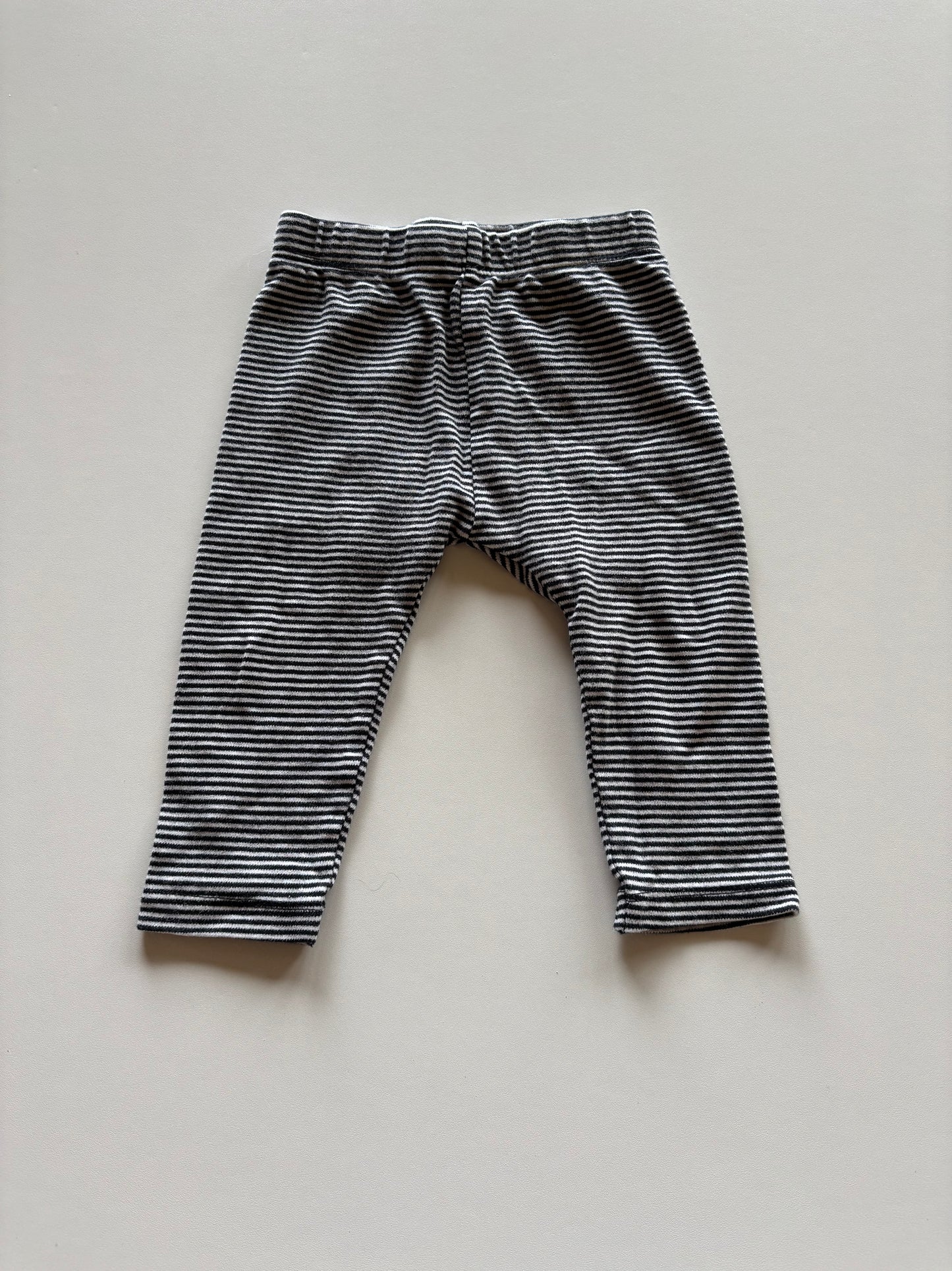 Black & White Striped Pants