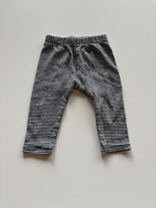 Black & White Striped Pants