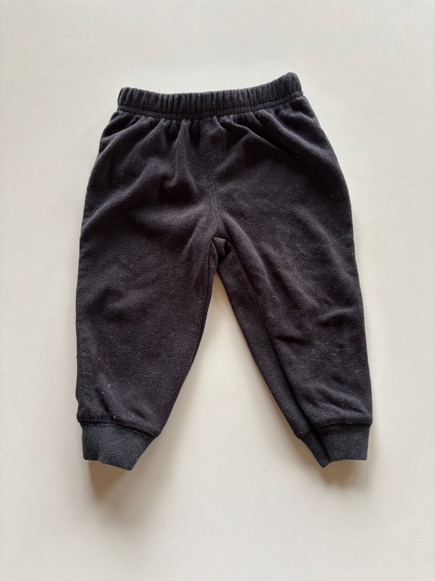 Black Fleece Pants