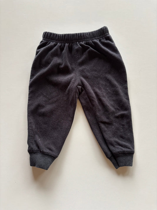 Black Fleece Pants