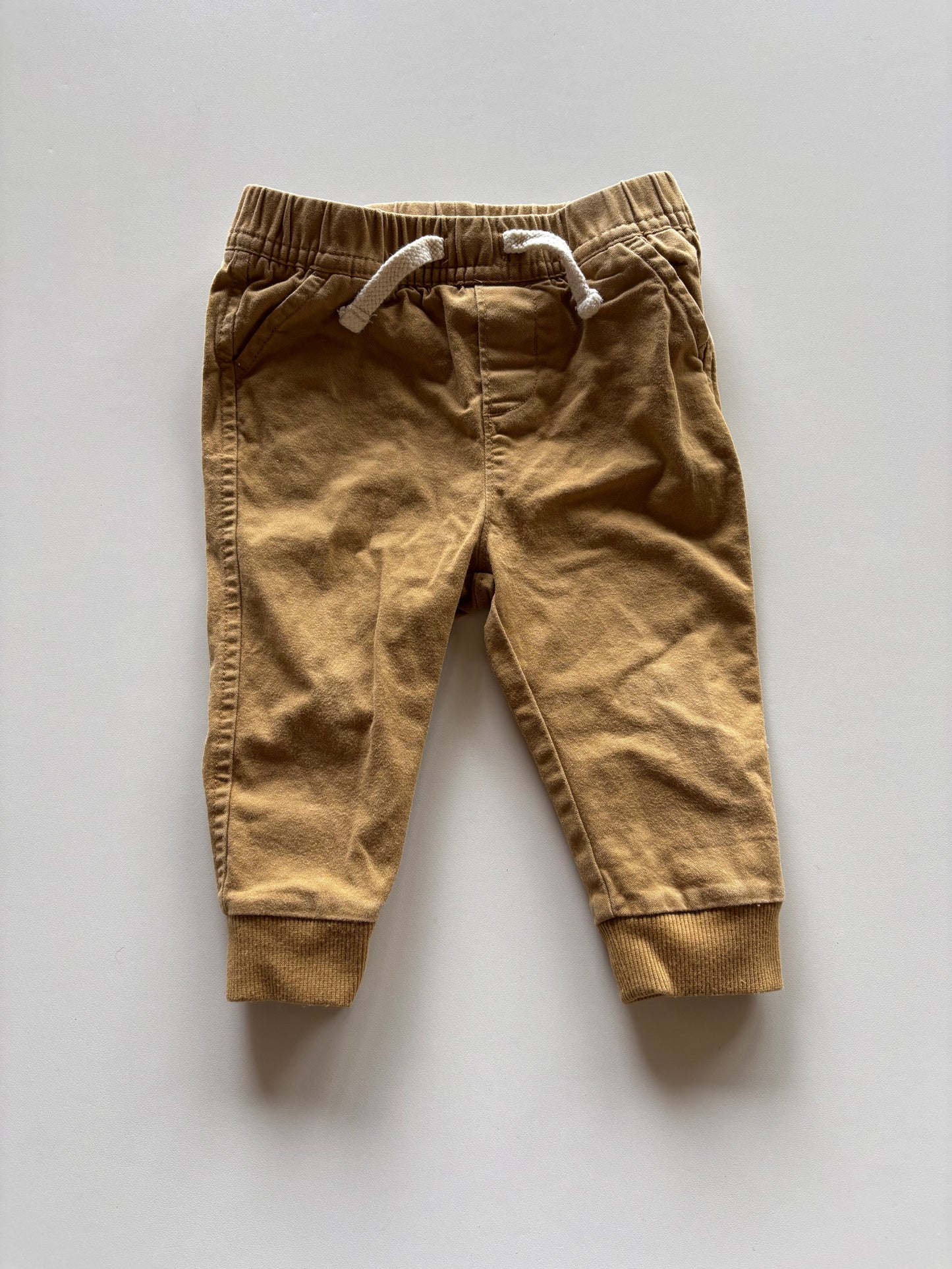 Tan Joggers