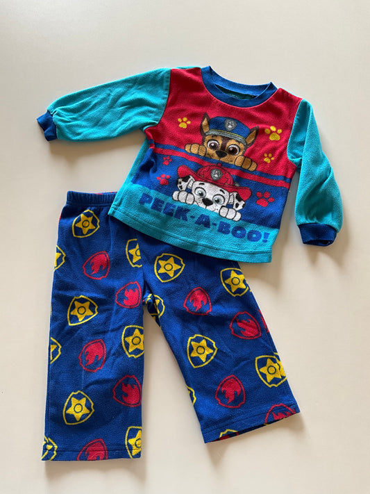 2pc Fleece Paw Patrol Pajamas