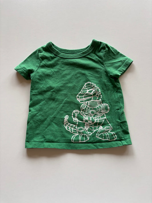Green Robot Dino Tee