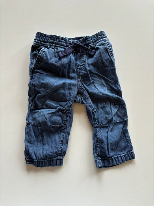 Dark Chambray Pants