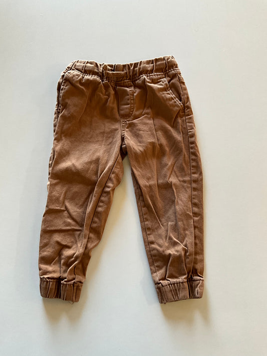 Brown Khaki Joggers