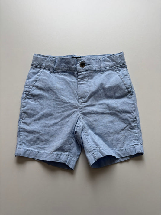 Light Blue Cotton Shorts