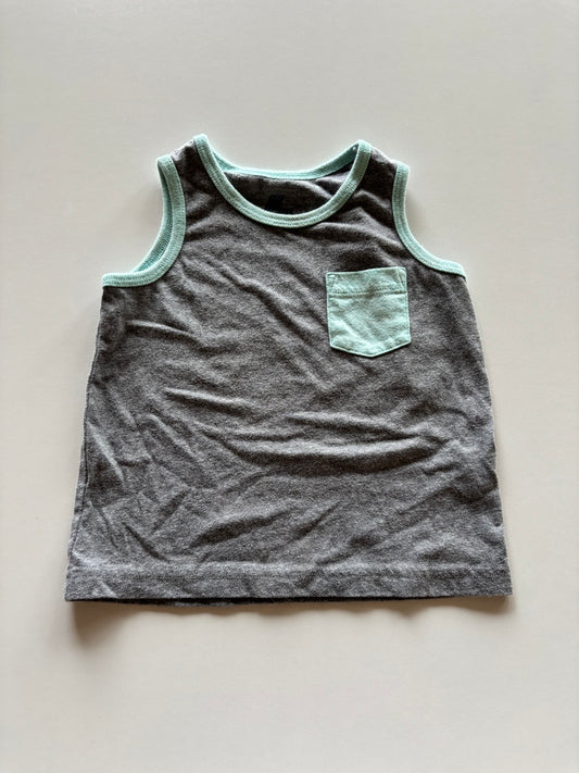Grey & Mint Tank