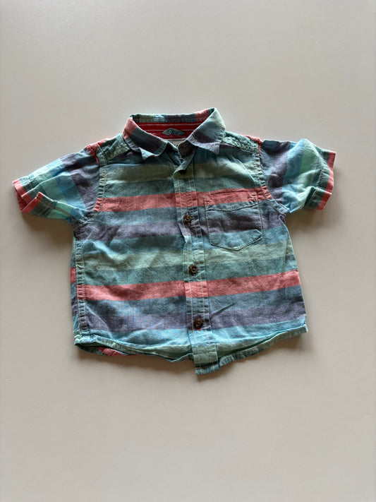 Striped Button Up Shirt