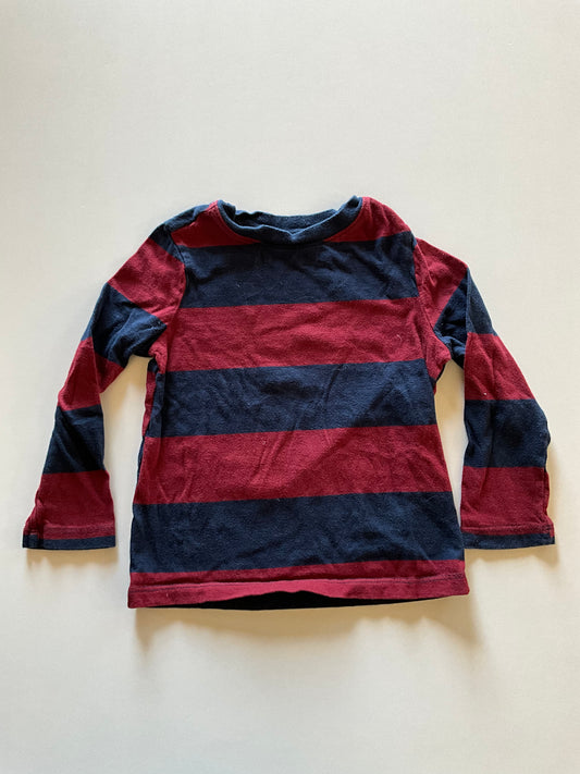 Burgundy & Navy Shirt