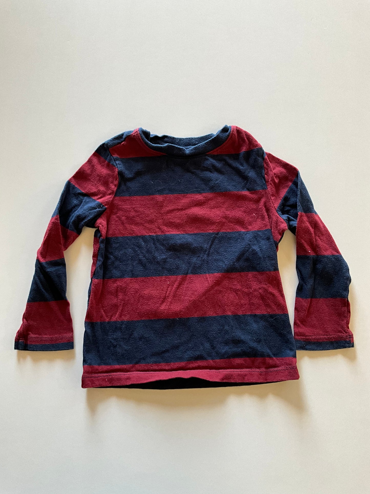 Burgundy & Navy Shirt