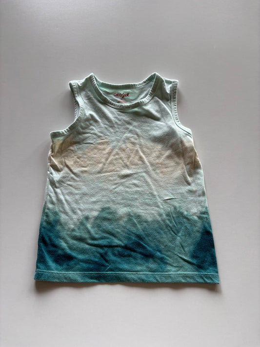 Blue Green Dipped Tank