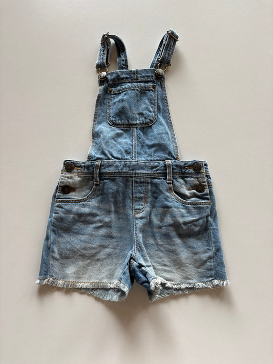 Like New Denim Overall Shorts