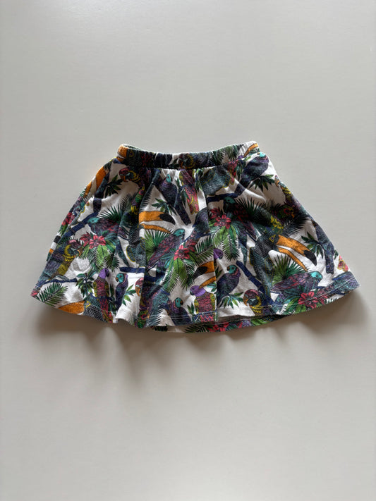 Colourful Parrot Skort