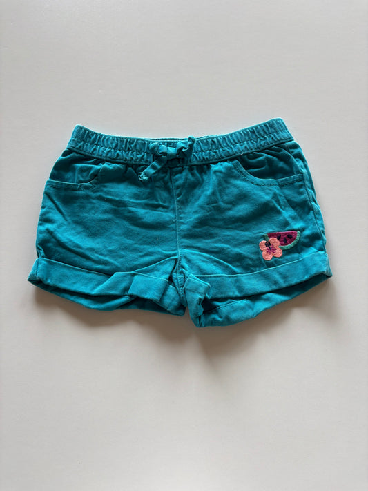 Turquoise Watermelon Shorts