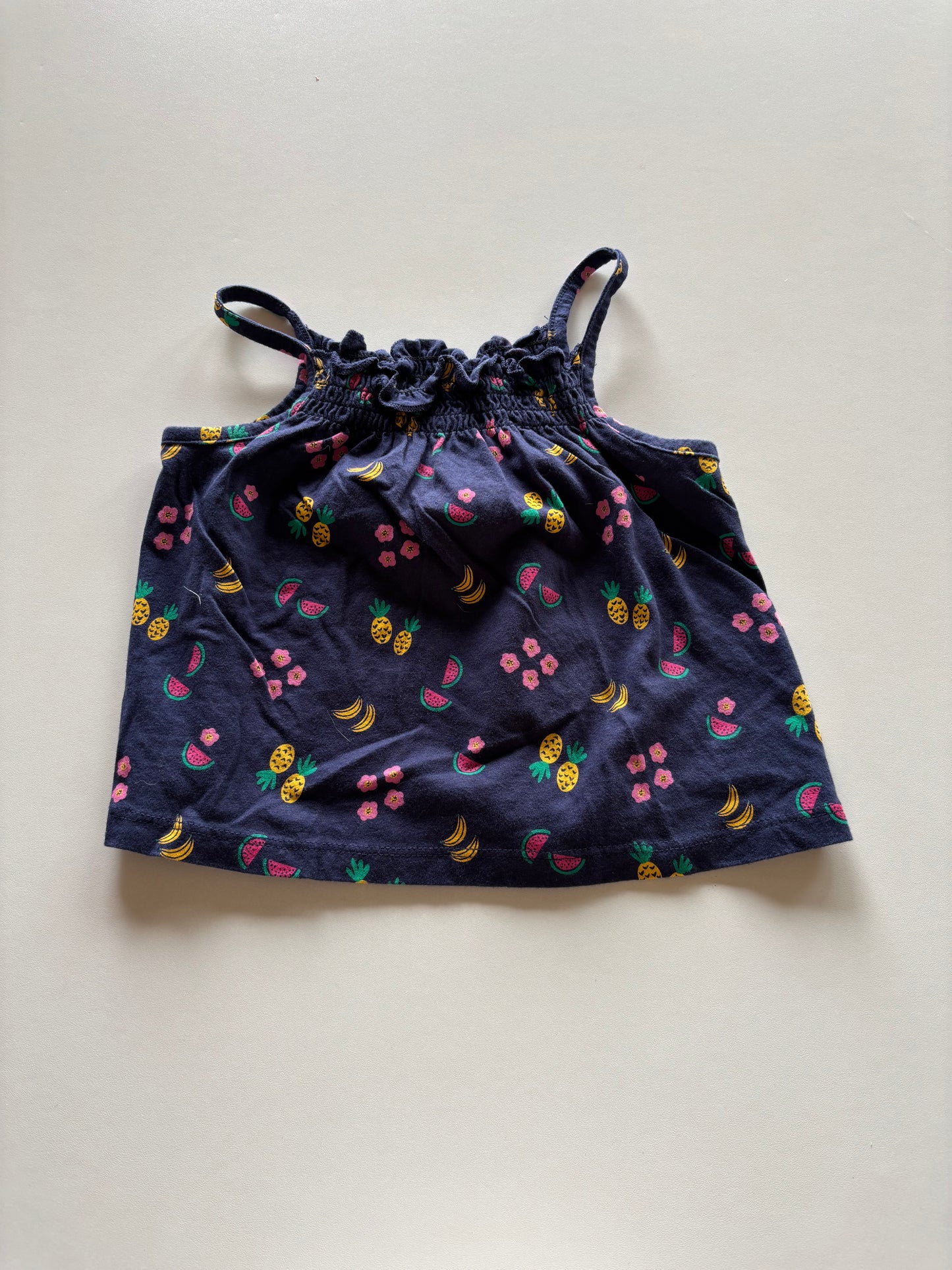 Navy Fruit Tank