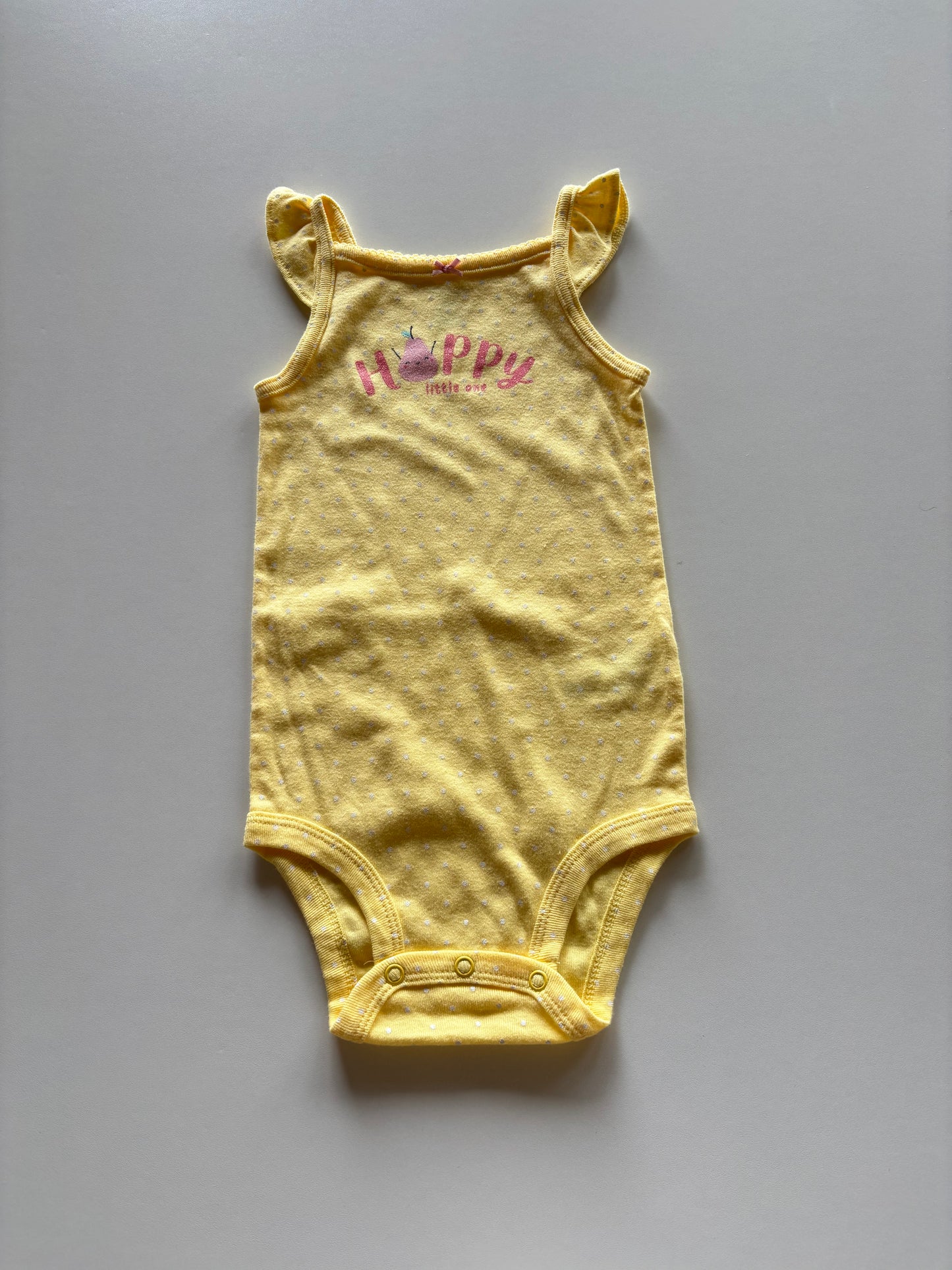 Yellow Pear Tank Onesie