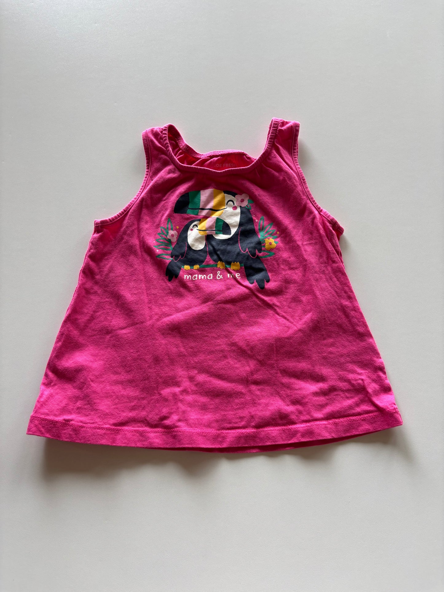 Pink Mama & Me Toucan Tee