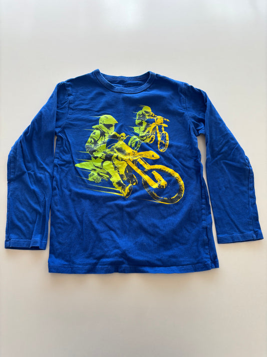 Blue Motocross Shirt