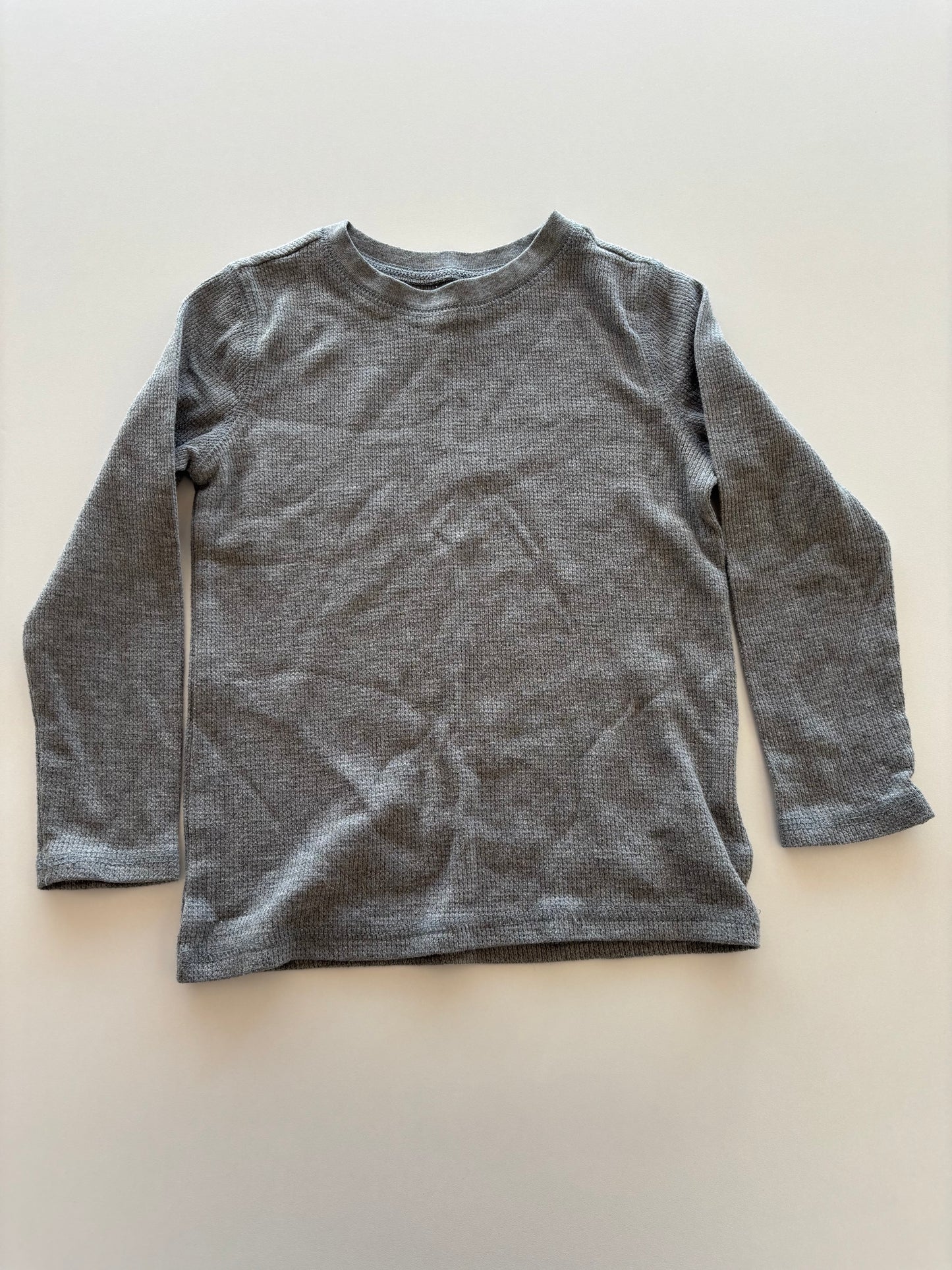 Grey Waffle Shirt