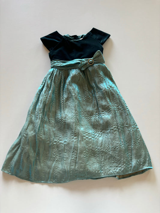 Blue & Green Party Dress