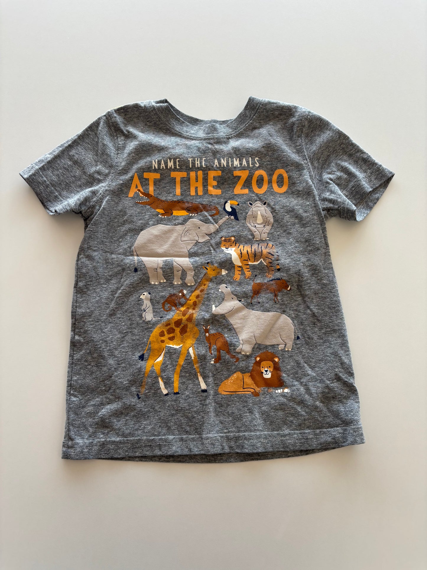 Grey At The Zoo Tee