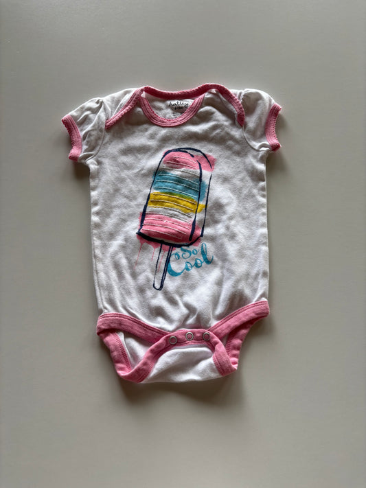 White Popsicle Onesie