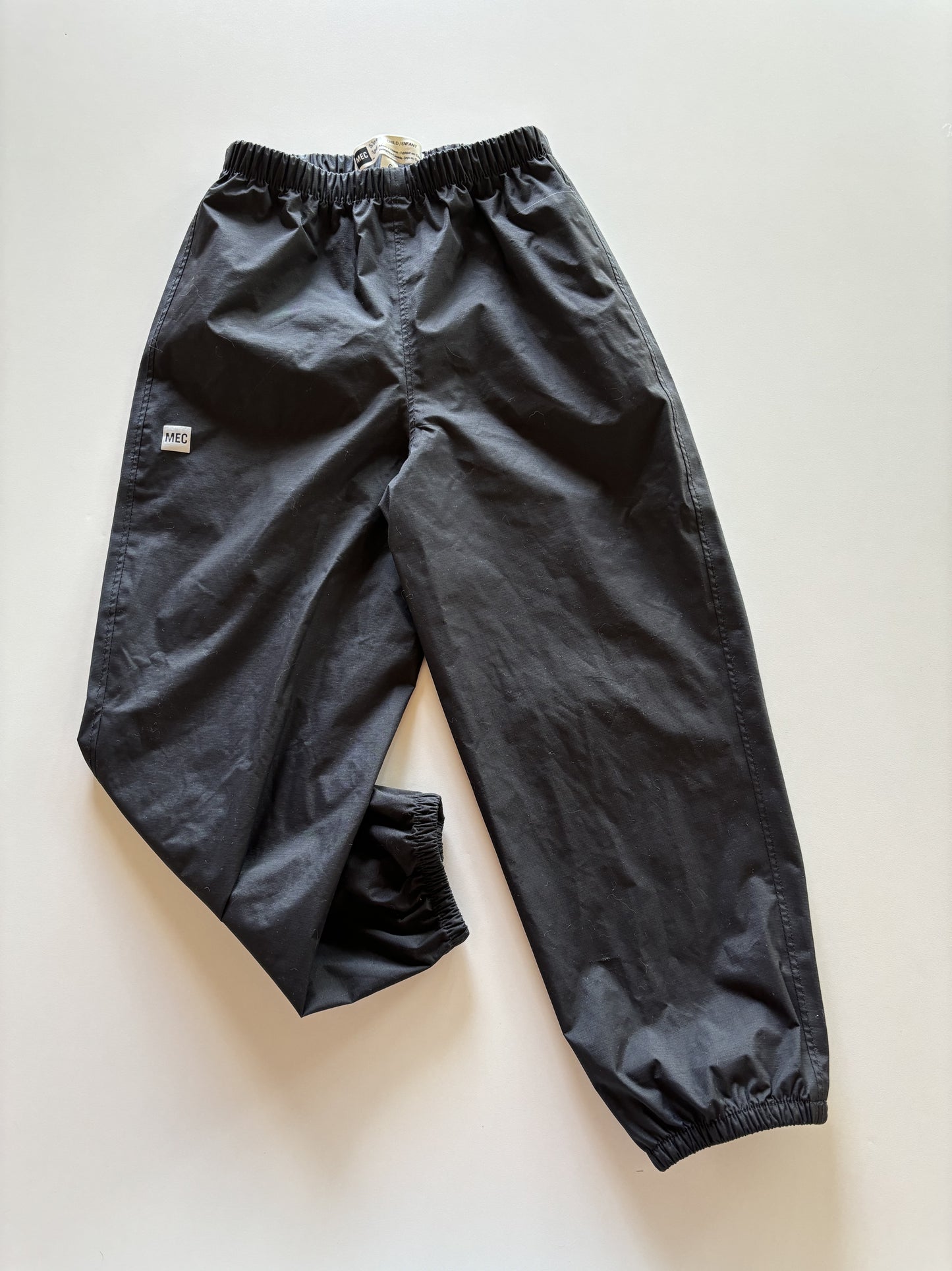 Black MEC Rain Pants