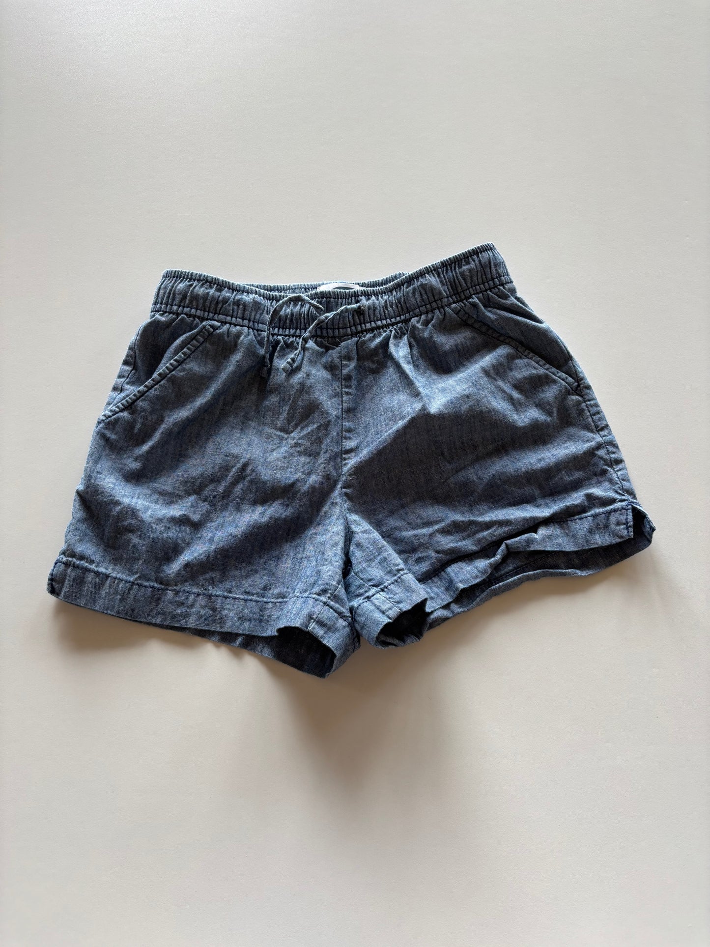 Chambray Shorts