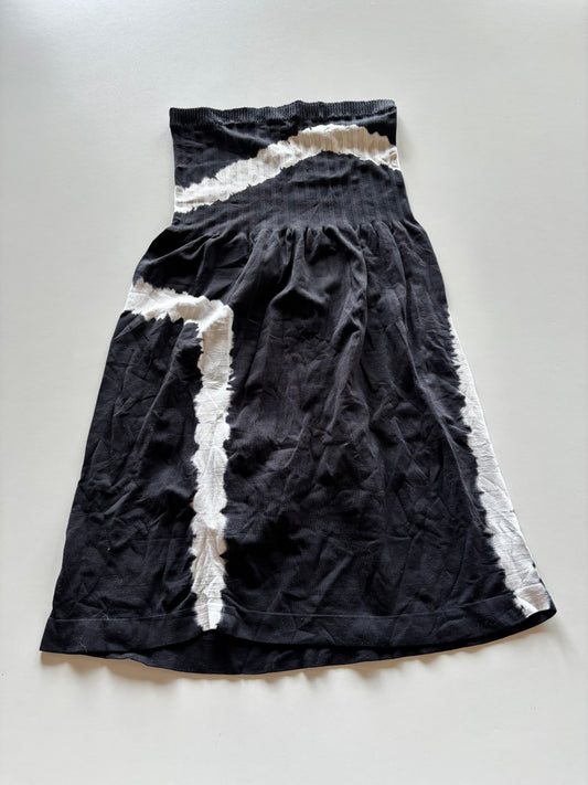Black & White Tube Dress