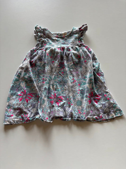 Blue Floral Dress