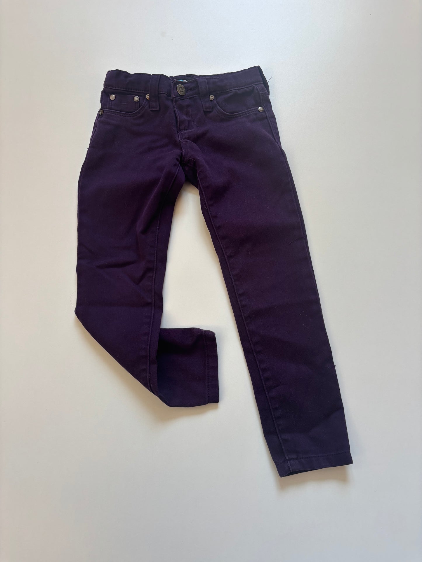 Eggplant Purple Denim