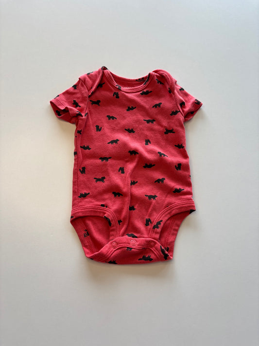 Red Raccoon Onesie