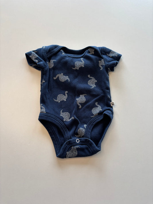 Navy Dino Onesie