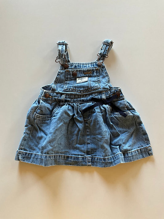 Denim Overall Skirt
